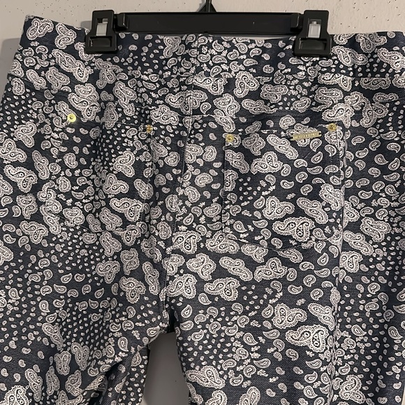 Michael Kors 2 piece pants set. Lots  printed designs. Multi colored - Picture 7 of 7